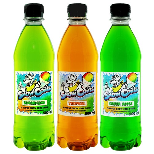 Slush puppy syrup - syrup|snow, cones