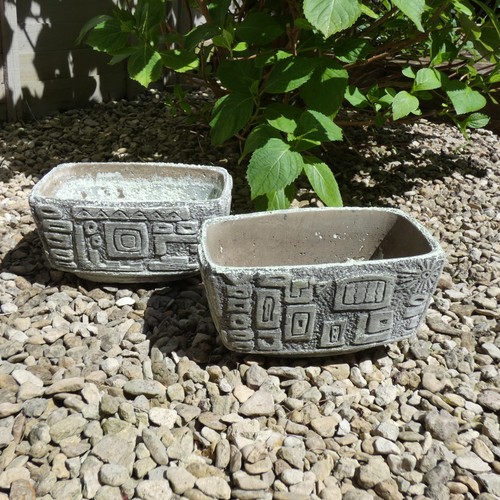 Pair mcm concrete garden - pair,