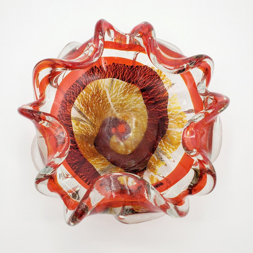 Vintage murano glass bowl - vintage,