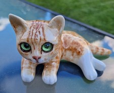 WINSTANLEY SIGNED GINGER TABBY CAT No1 VGC