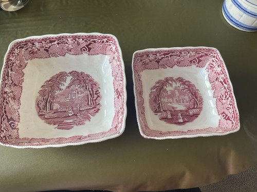 Vintage masons vista pink - vista,