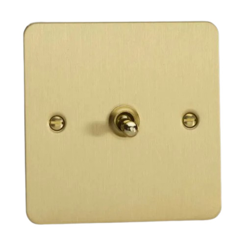 Volex brushed brass gang - brass,