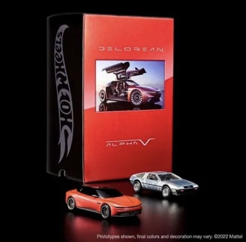 Hot wheels delorean dmc 12 - wheels,