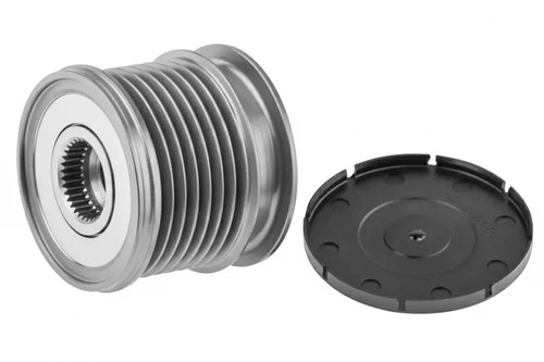 Alternator clutch pulley