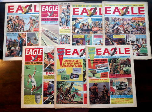 Eagle comics from 1962 - comics,