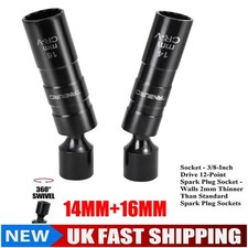 16mm +14mm Spark Plug Socket