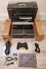 BOXED Sony PS3 CECHC03 60GB (500GB) Backwards compatible plays Ps1/2&3-ONE OWNER