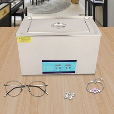 Digital Timer Washing Machine Modern Ultrasonic Cleaner with Degassing 30L NEW