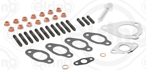 Turbo mounting gasket set for - turbo,