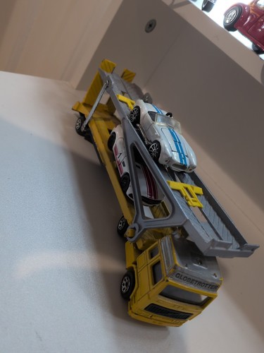 Car transporter truck - car, with