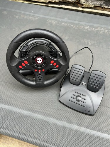 Gaming steering wheel - gaming, pedals