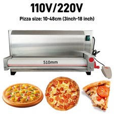 3-18inch Electric Pizza Dough Roller Sheeter Pastry Press Making Machine Kitchen