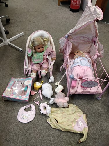 Baby annabell dolls cot - annabell,