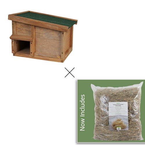 Hedgehog house with natural - house,