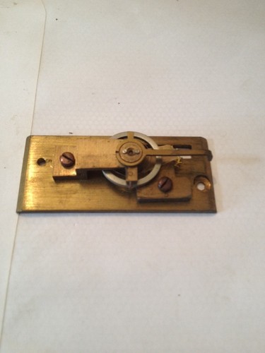 Clock platform escapement - , old
