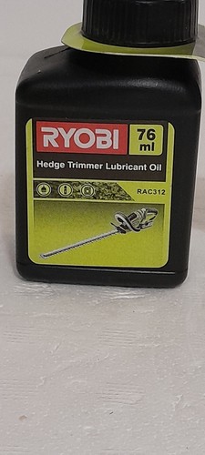 Ryobi hedge trimmer - hedge, lubricant