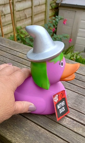 Halloween witch large rubber - large,
