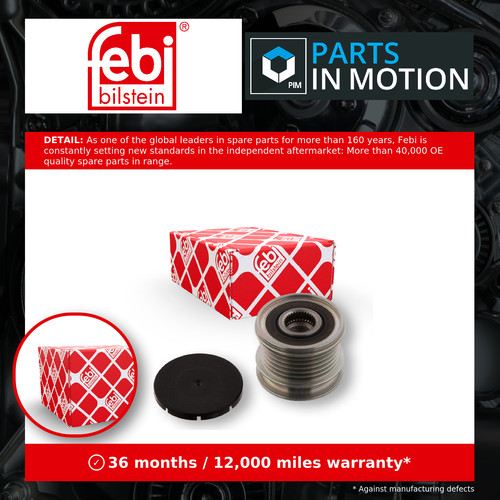 Overrunning alternator pulley - overrunning,