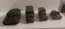 Vintage Dinky Toys Military  x4 Job Lot no  3 in good condition .