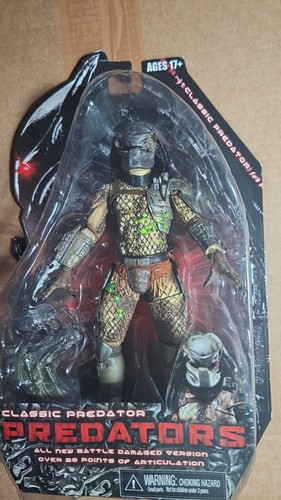 Neca classic predator battle - classic,