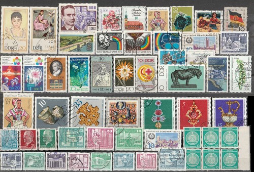 Lot stamps gdr rda - stamps,