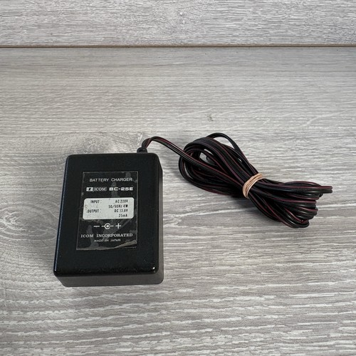 Icom 25e battery charger - icom, bc-25e