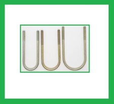 M8 ROUND U BOLT MILD STEEL