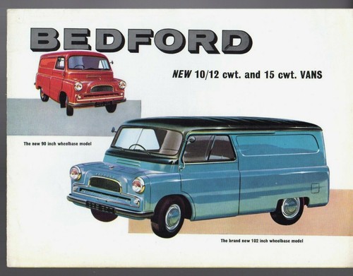Bedford van 1959 1960 - bedford, uk