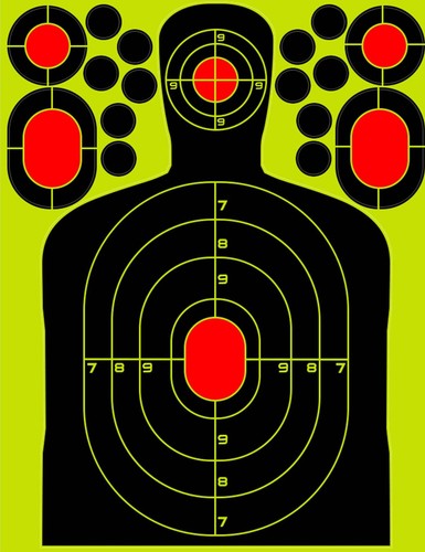 Splatter target shoot rifle - a4,