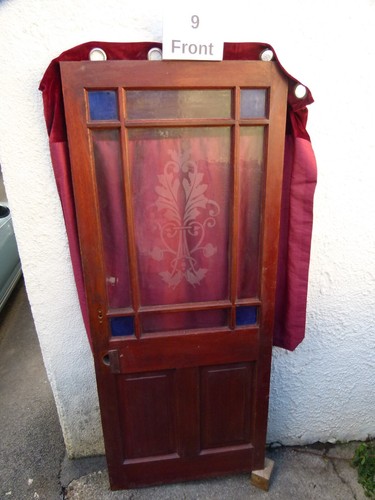 Hardwood front door - hardwood, nine