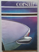Ford Consul Corsair Brochure
