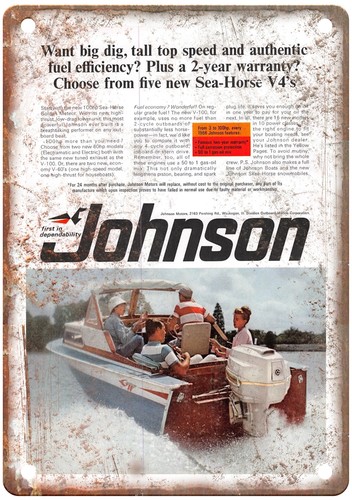 Vintage 1966 johnson - vintage,