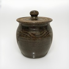 Rustic Studio Pottery Lidded