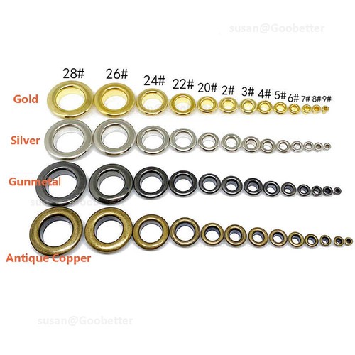 Brass eyelet with - eyelet,