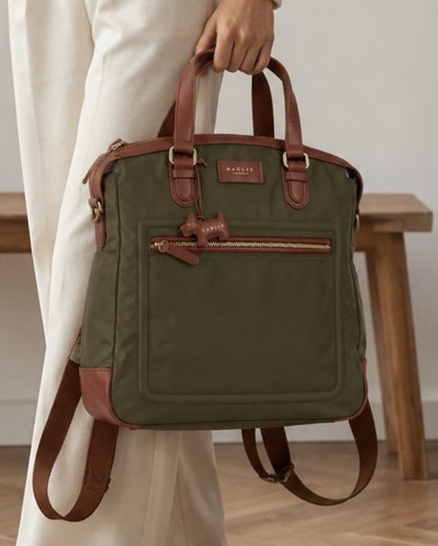 Radley green handbag - green,