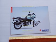 Suzuki XF 650 Freewind 2001 depliant originale italiano