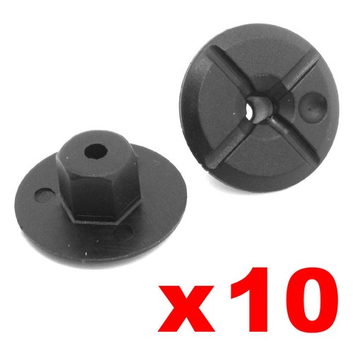 Mercedes plastic nylon nuts - nylon,