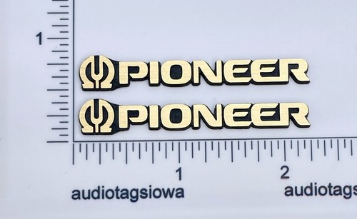 Pioneer speaker badge logo - pioneer,