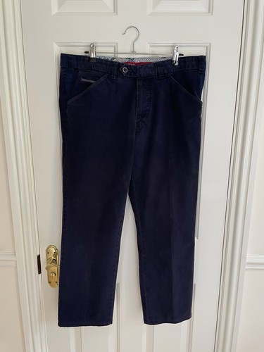 Meyer men navy trousers w34 - meyer,