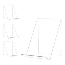 Shelf Dividers, 4Pcs Acrylic Clear Closet Shelf Separator, 4.5"L x 4"W x 5"H