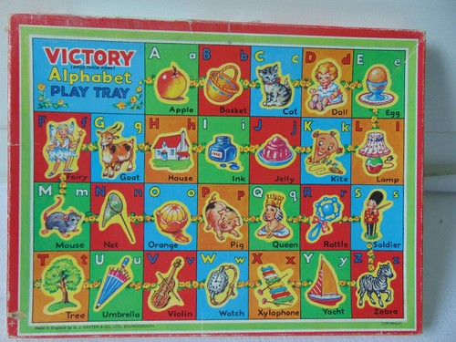 Vintage victory alphabet play - victory,