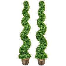 HOMCOM Set of 2 Potted