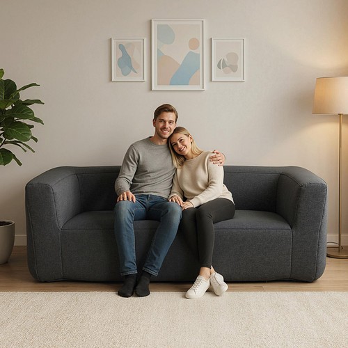 Double inflatable couch - inflatable,