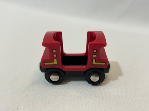 Brio red open - wagon, passenger