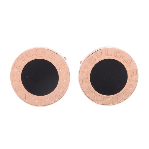 Bvlgari onyx earrings - bvlgari,