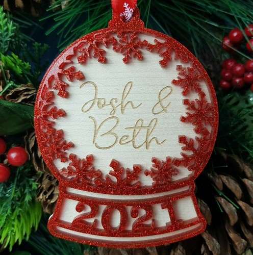 Snow globe ornament christmas - ornament,,