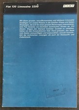 FIAT 130 Limousine 3200 Car