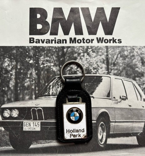 Vintage bmw genuine keyring - bmw,