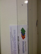 Corner Protector Clear Plastic