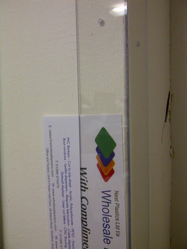 Corner protector clear plastic - protector,